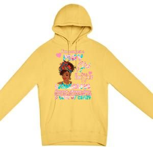 I'm Not Just A May Girl Funny Birthday Premium Pullover Hoodie