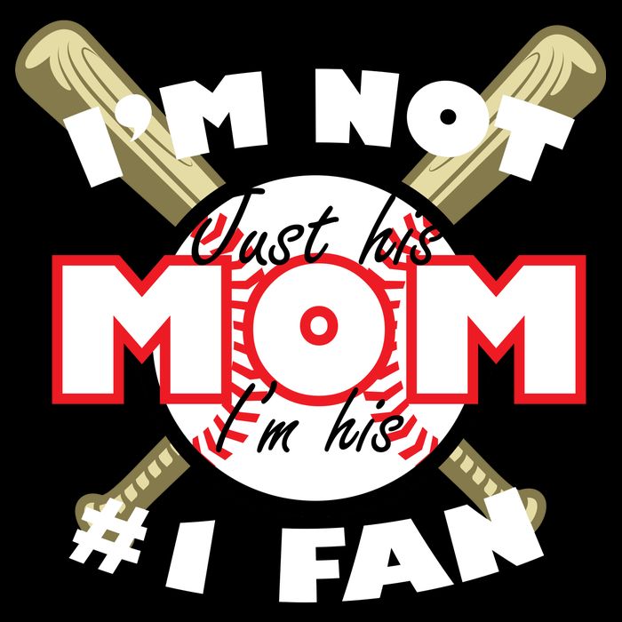 I'm Not Just His Mom I'm His #1 Fan City Backpack