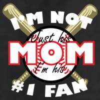 I'm Not Just His Mom I'm His #1 Fan Adult Drive Performance Visor