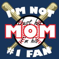 I'm Not Just His Mom I'm His #1 Fan Cooling Performance Crew T-Shirt