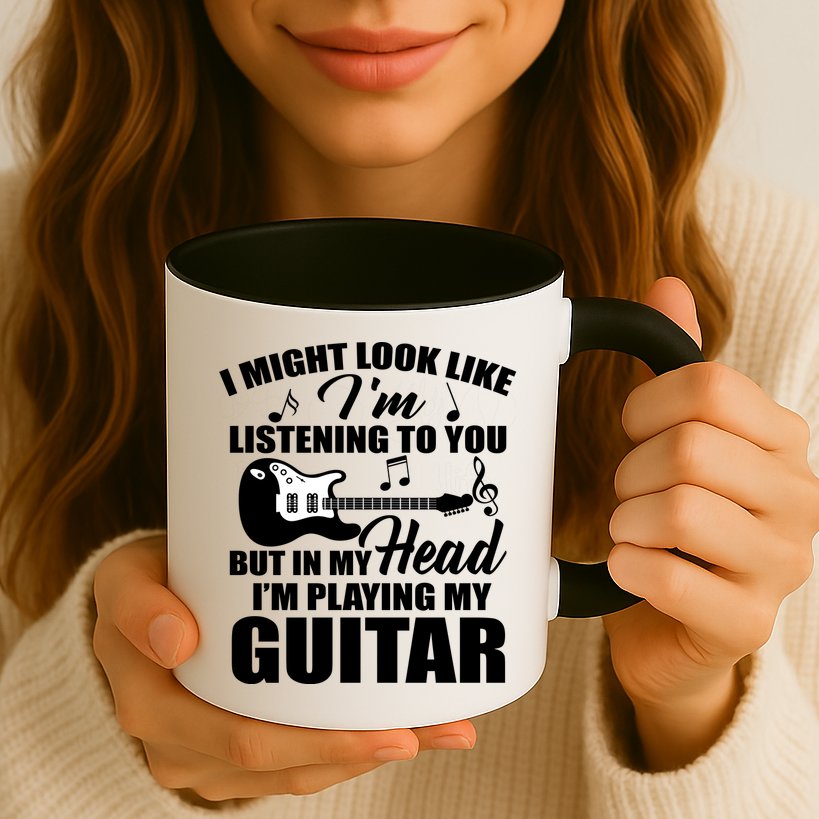 I'm Not Listing I'm Playing My Guitar Mug