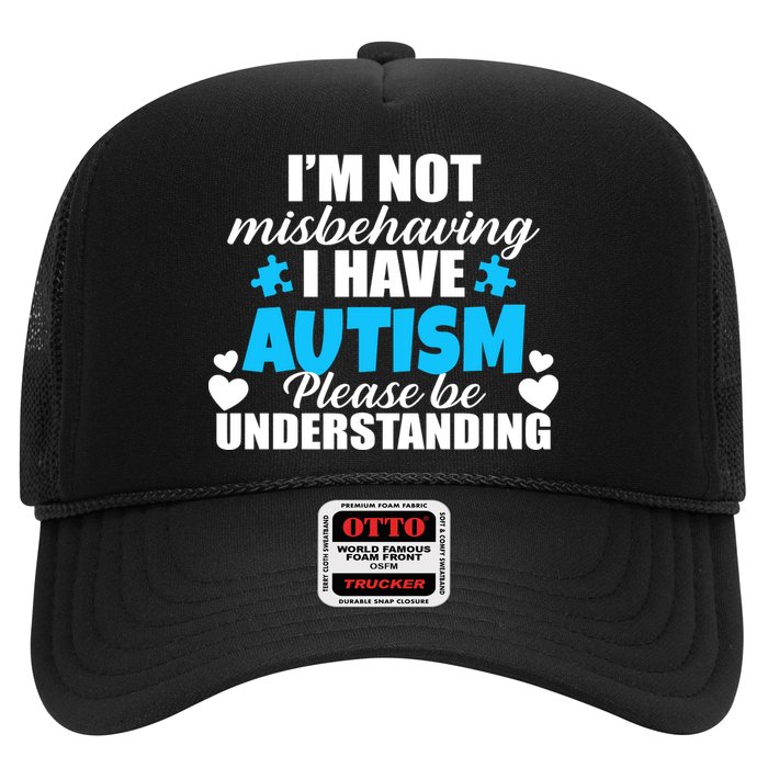 I'm Not Misbehaving I Have Autism Hat