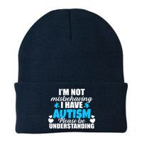 I'm Not Misbehaving I Have Autism Beanie