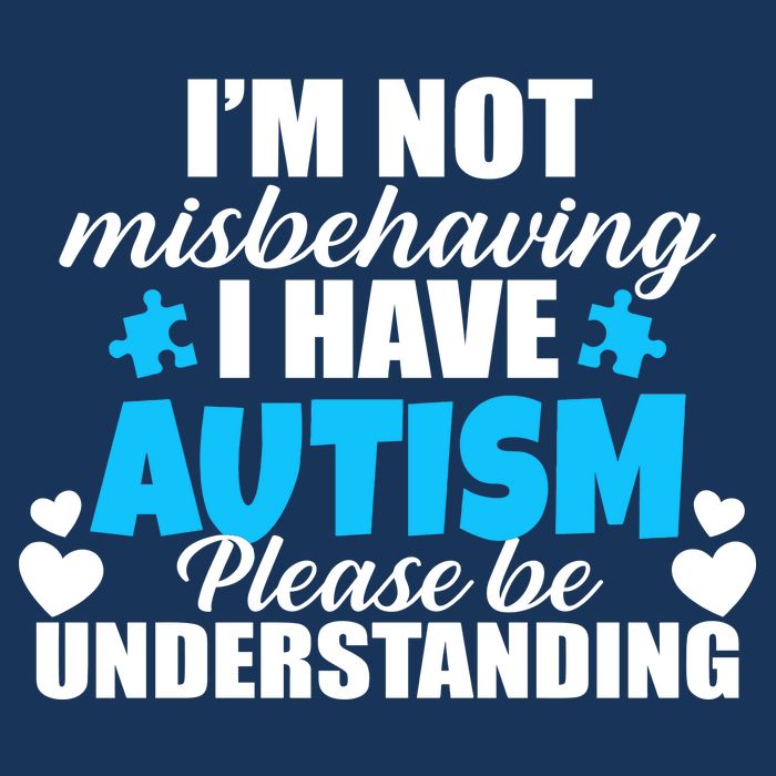 I'm Not Misbehaving I Have Autism 16 in Basic Backpack