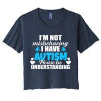 I'm Not Misbehaving I Have Autism Crop Top