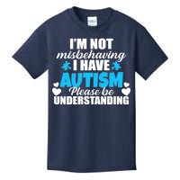 I'm Not Misbehaving I Have Autism Kids T-Shirt