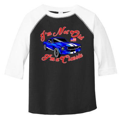 I'm Not Old I'm A Classic Buy American Toddler Fine Jersey T-Shirt