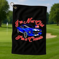 I'm Not Old I'm A Classic Buy American Golf Towel