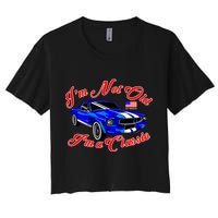 I'm Not Old I'm A Classic Buy American Women's Crop Top Tee