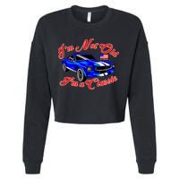 I'm Not Old I'm A Classic Buy American Cropped Pullover Crew