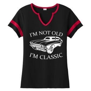 I'm Not Old I'm Classic Ladies Halftime Notch Neck Tee