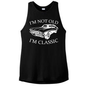 I'm Not Old I'm Classic Ladies PosiCharge Tri-Blend Wicking Tank