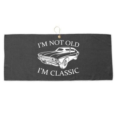 I'm Not Old I'm Classic Large Microfiber Waffle Golf Towel