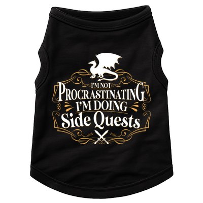 I'm Not Procrastinating I'm Doing Side Quest RPG Doggie Tank
