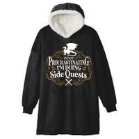 I'm Not Procrastinating I'm Doing Side Quest RPG Hooded Wearable Blanket