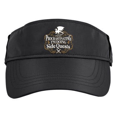 I'm Not Procrastinating I'm Doing Side Quest RPG Adult Drive Performance Visor