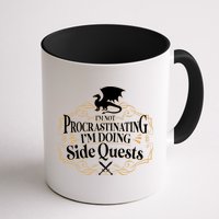 I'm Not Procrastinating I'm Doing Side Quest RPG Mug