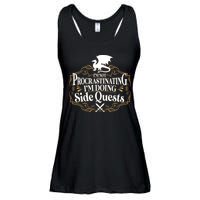 I'm Not Procrastinating I'm Doing Side Quest RPG Ladies Essential Flowy Tank