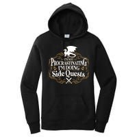 I'm Not Procrastinating I'm Doing Side Quest RPG Women's Pullover Hoodie