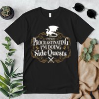 I'm Not Procrastinating I'm Doing Side Quest RPG Premium T-Shirt