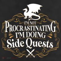 I'm Not Procrastinating I'm Doing Side Quest RPG 25L Jumbo Tote