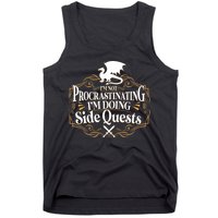 I'm Not Procrastinating I'm Doing Side Quest RPG Tank Top