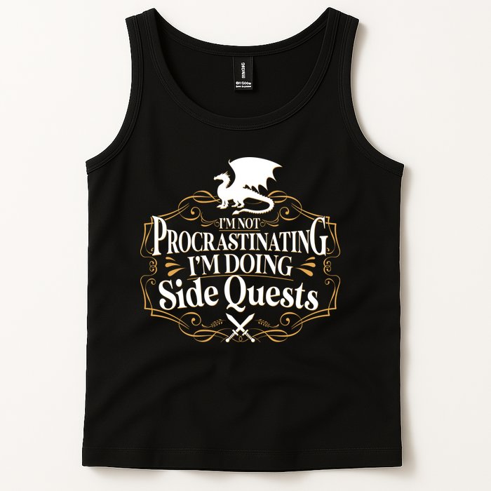 I'm Not Procrastinating I'm Doing Side Quest RPG Tank Top