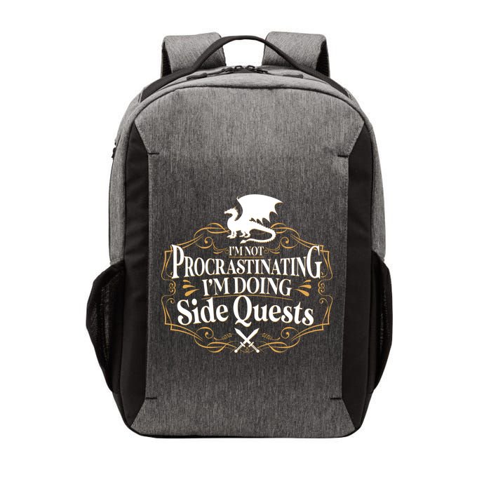 I'm Not Procrastinating I'm Doing Side Quest RPG Vector Backpack