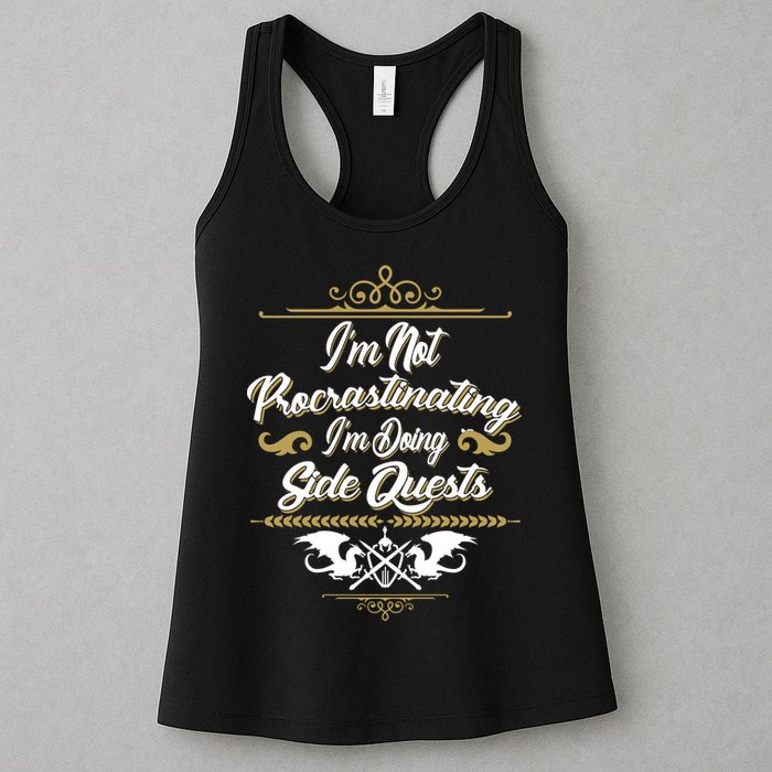 I'm Not Procrastinating I'm Doing Side Quests Womens Tank Top