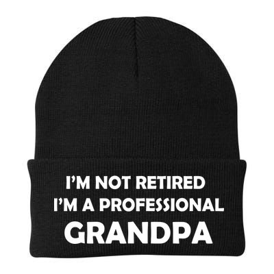 I'm Not Retired I'm A Professional Grandpa Beanie