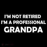 I'm Not Retired I'm A Professional Grandpa Zip Tote Bag
