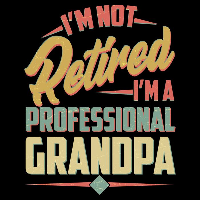 I'm Not Retired I'm A Professional Grandpa Vintage Wool Snapback Cap