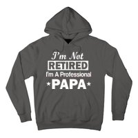 I'm Not Retired I'm A Professional Papa Hoodie