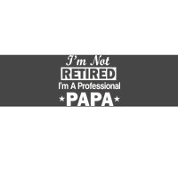 I'm Not Retired I'm A Professional Papa Bumper Sticker