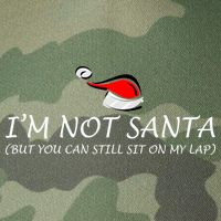 I'm Not Santa, But You Can Sit On My Lap Legacy Tie Dye Trucker Hat