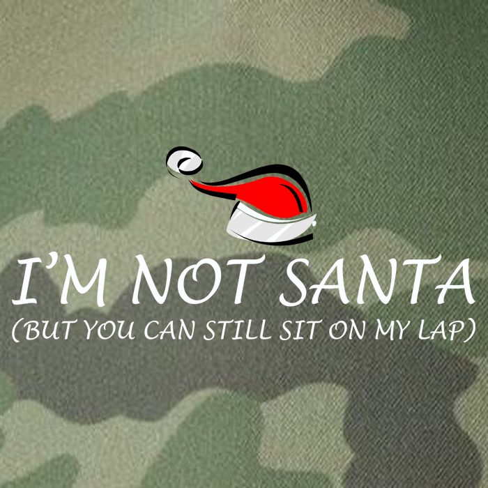 I'm Not Santa, But You Can Sit On My Lap Legacy Tie Dye Trucker Hat