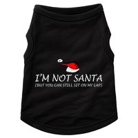 I'm Not Santa, But You Can Sit On My Lap Doggie Tank