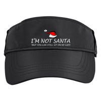 I'm Not Santa, But You Can Sit On My Lap Adult Drive Performance Visor