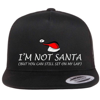 I'm Not Santa, But You Can Sit On My Lap Flatbill Hat