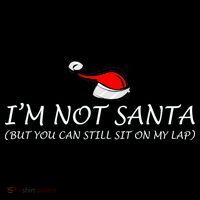 I'm Not Santa, But You Can Sit On My Lap Flatbill Hat