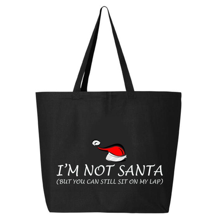 I'm Not Santa, But You Can Sit On My Lap 25L Jumbo Tote