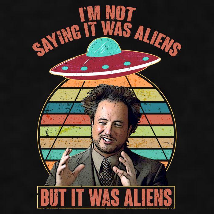 I'm Not Saying It Was Aliens But It Was Aliens Ladies PosiCharge Tri-Blend Wicking Tank