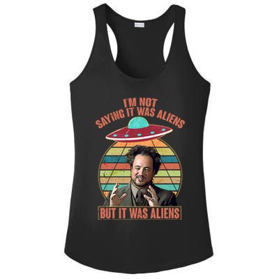 I'm Not Saying It Was Aliens But It Was Aliens Ladies PosiCharge Competitor Racerback Tank