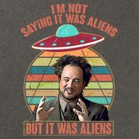 I'm Not Saying It Was Aliens But It Was Aliens Cotton Canvas Backpack