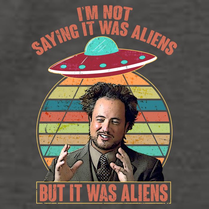 I'm Not Saying It Was Aliens But It Was Aliens Vector Backpack