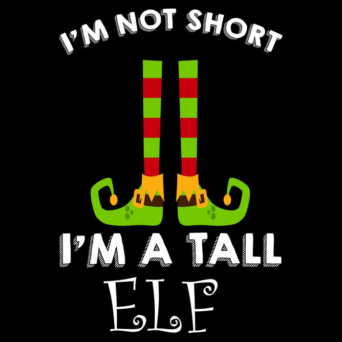I'm Not Short I'm A Tall Elf Bucket Hat