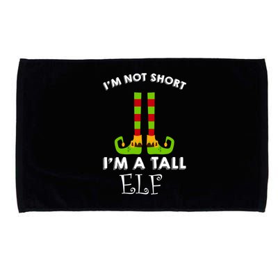 I'm Not Short I'm A Tall Elf Microfiber Hand Towel