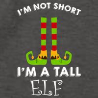 I'm Not Short I'm A Tall Elf Vector Backpack