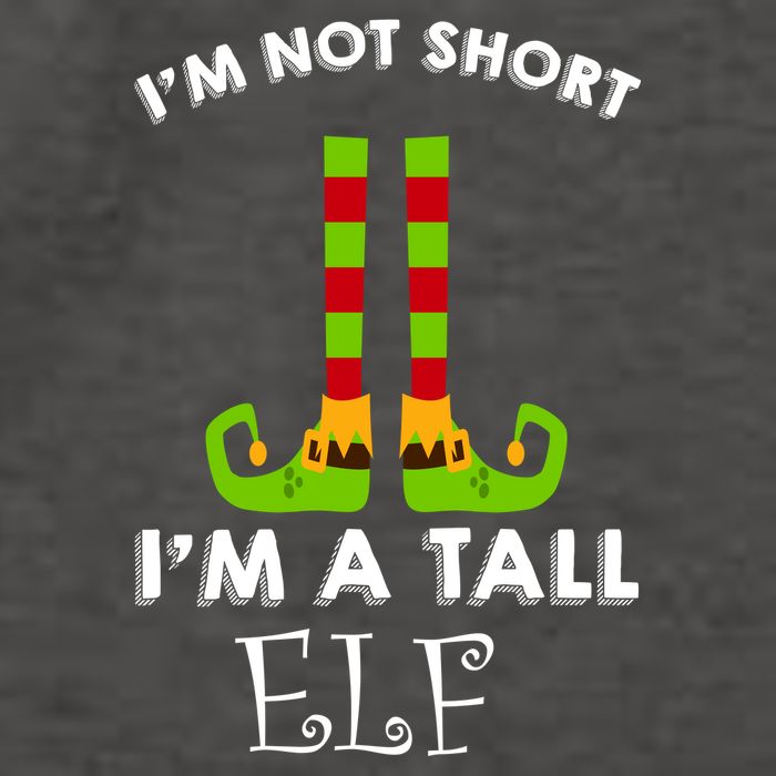 I'm Not Short I'm A Tall Elf Vector Backpack