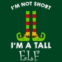 I'm Not Short I'm A Tall Elf Hoodie